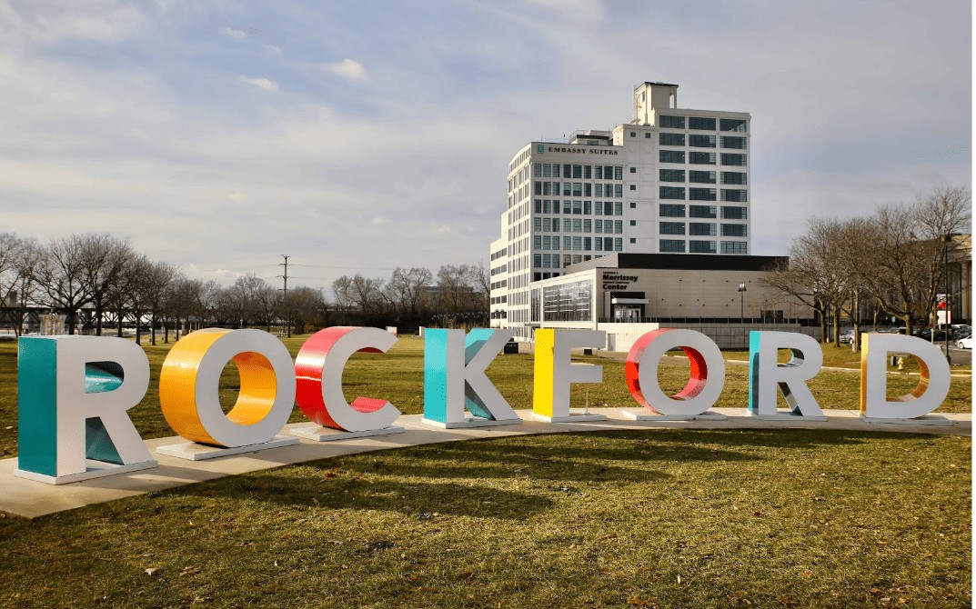 Rockford city, Illinois